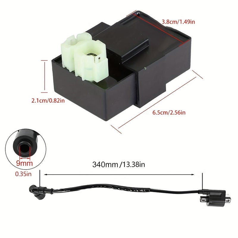 6-Pin CDI Kit مع مولد الإشعال ومنظم الجهد والمقوم ومرحل الملف اللولبي لمحركات 150cc و200cc و250cc من نوع ATV الصيني - Image 4
