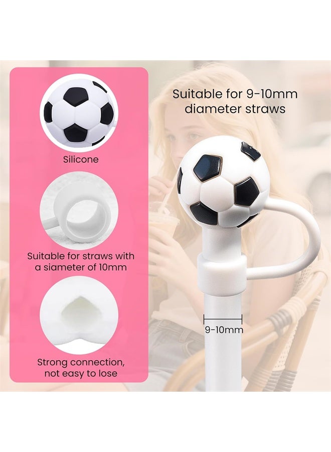 هومستر 8 قطع غطاء غطاء عصا للكأس ستانلي، عصا سيليكون ناعمة، عصا شرب، غطاء محمول ضد الغبار عالمي للعصا، أغطية عصا قابلة لإعادة الاستخدام - 10 مم - Image 2