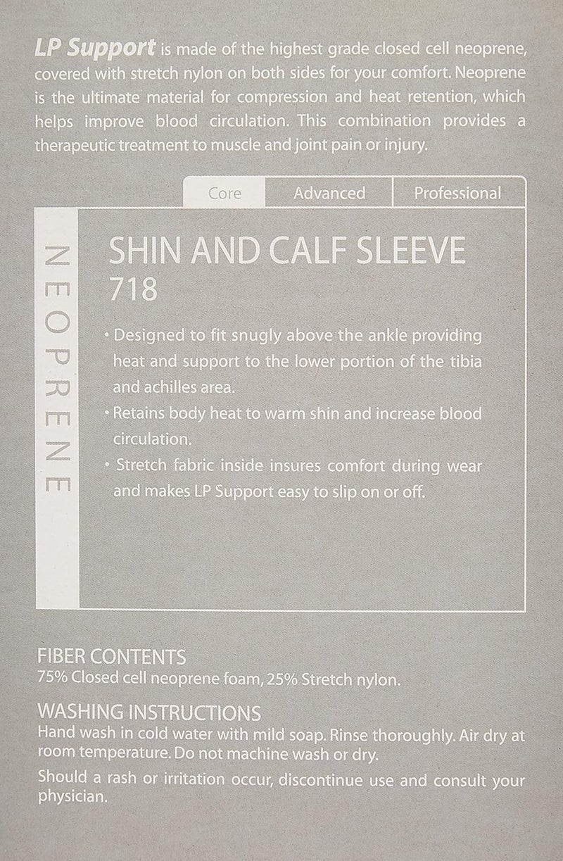 LP Support 718 Shin and Calf Sleeve - Tan - Image 4