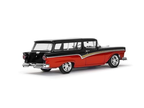 Revell 14548 '57 Ford Del Rio Ranch Wagon 2'N1 1:25 Scale 197-Piece Skill Level 5 Model Building Kit - Image 3