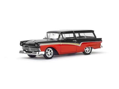 Revell 14548 '57 Ford Del Rio Ranch Wagon 2'N1 1:25 Scale 197-Piece Skill Level 5 Model Building Kit - Image 2