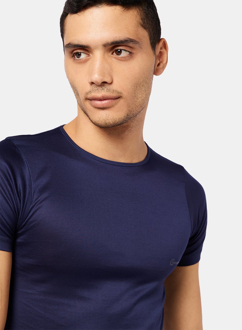 COTTONIL Basic Crew Neck Cotton Undershirt - Image 3