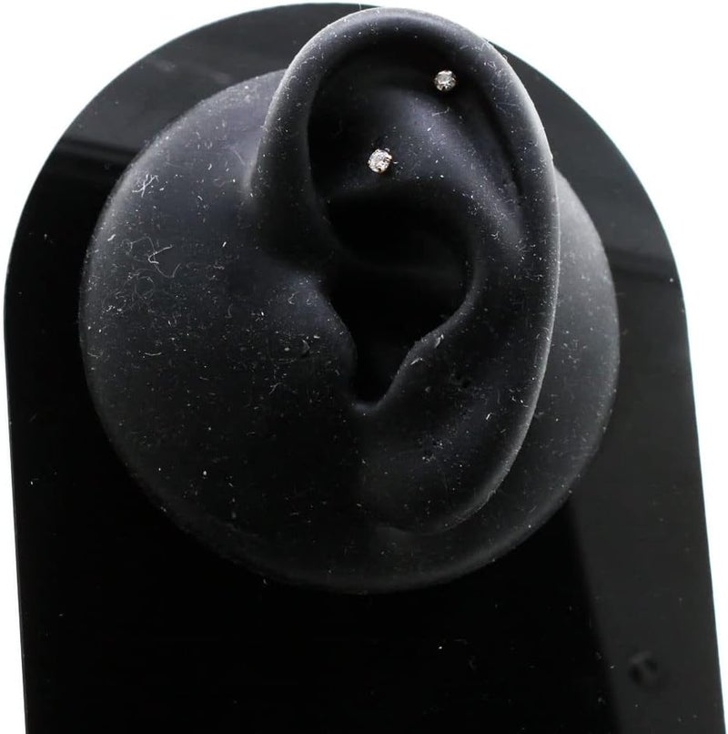 NewkeepsR 20g/18g/16g G23 Titanium Press Fit Threadless Push Pop in Labret Lip Monroe Tragus Earring Stud Piercing - Image 4