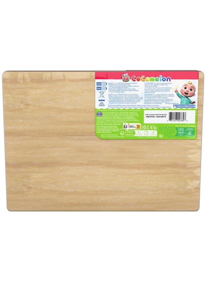 Spin Master Games ألعاب سبين ماستر، لغز خشبي موسيقي سميك من كوكوميلون، يعزف أغنية كوكوميلون، لغز للأطفال، لعبة نشاط سهلة لمرحلة ما قبل المدرسة، للأطفال والعائلة، 5 قطع، للأعمار من 3 سنوات وما فوق - Image 3