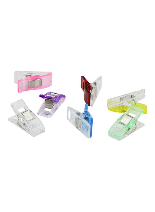 20-Piece Assorted Color Wonder Clips for Quilting, Sewing, Knitting, Crochet, and Crafts - Image 5