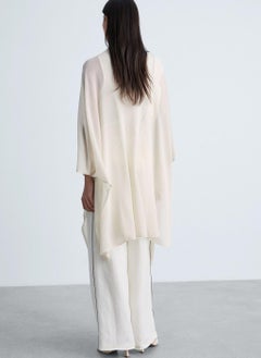 MANGO Casual Fine Knit Long Cardigan  - Image 2