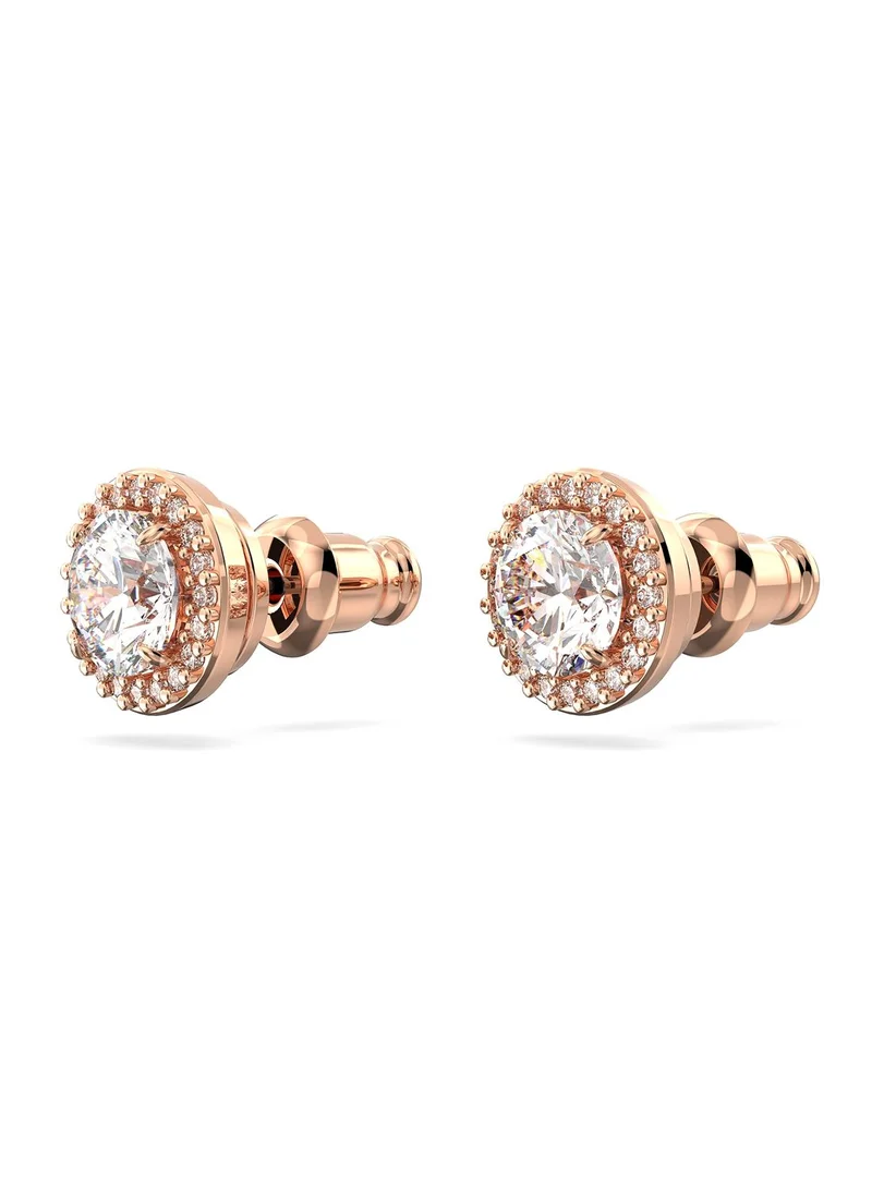 SWAROVSKI Constella Rose-Gold Tone Plated Stud Earrings