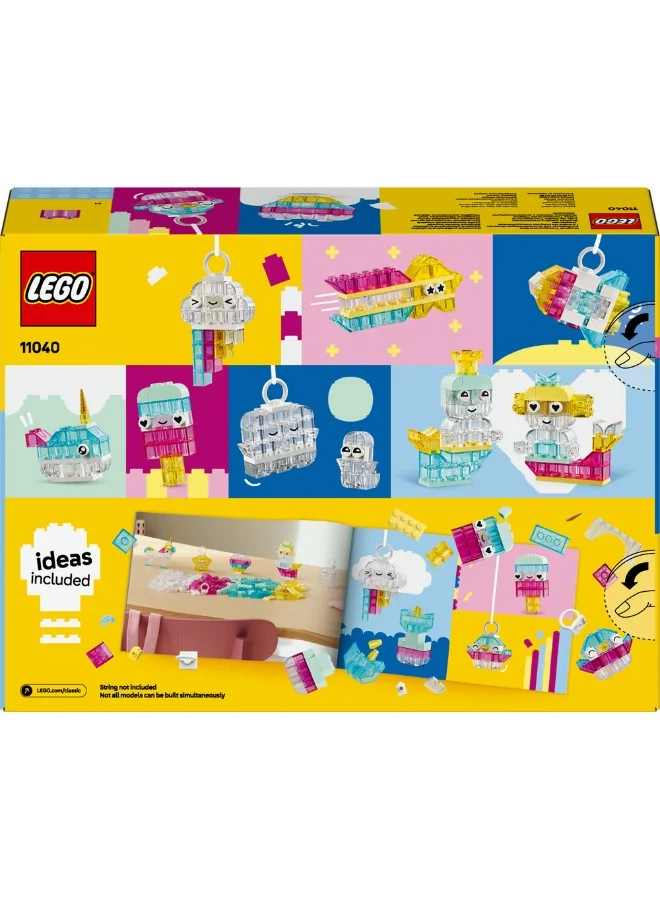 LEGO Lego Classic Magical Transparent Box 11040 (340) Pieces