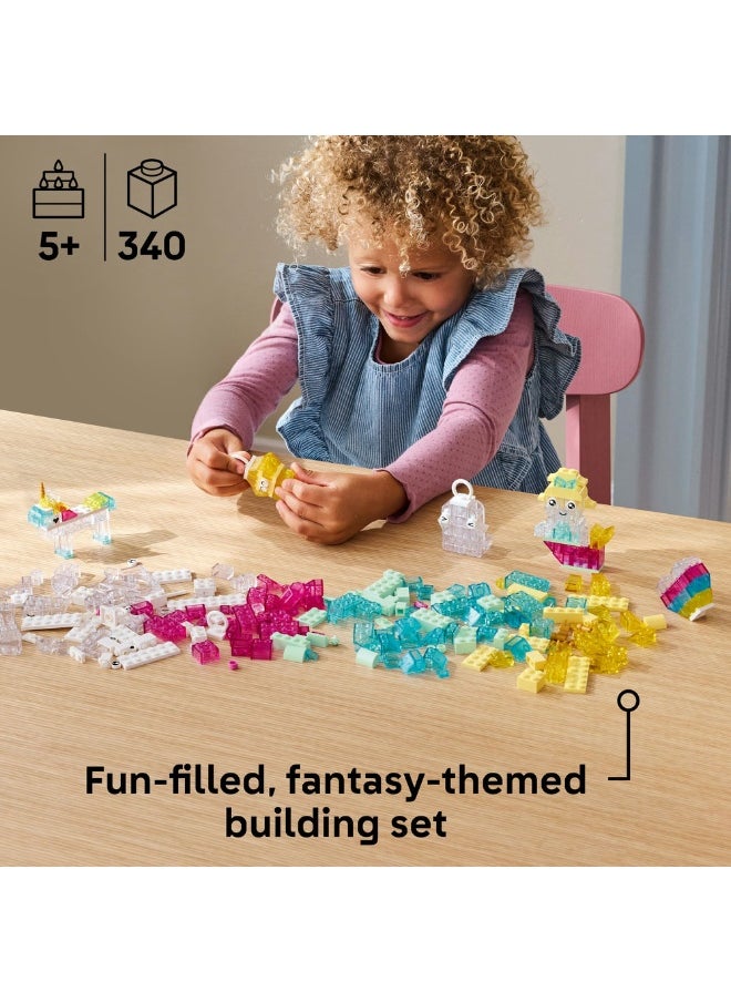 LEGO Lego Classic Magical Transparent Box 11040 (340) Pieces  - Image 3