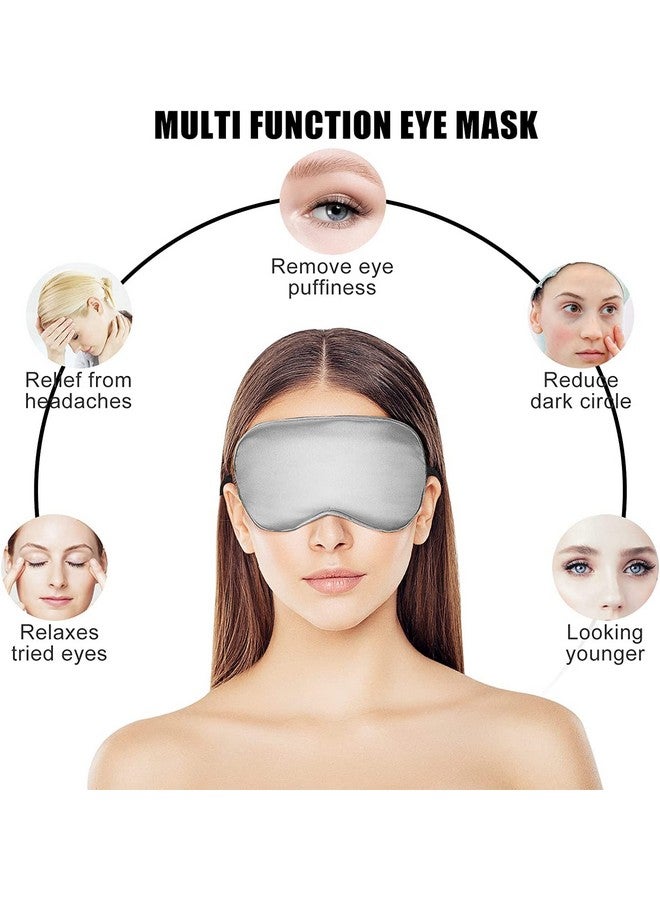 EcommerceHub Sleep Eye Masks For Women&Men,Cooling&Heated Eye Mask For Dry Eyes,Dark Circles,Puffy Eye,Dry Eyes&Eye Fatigue,2Pcs Gel Pack With Cover&Storage Bag,Eye Comfort.,Multicolour - Image 4