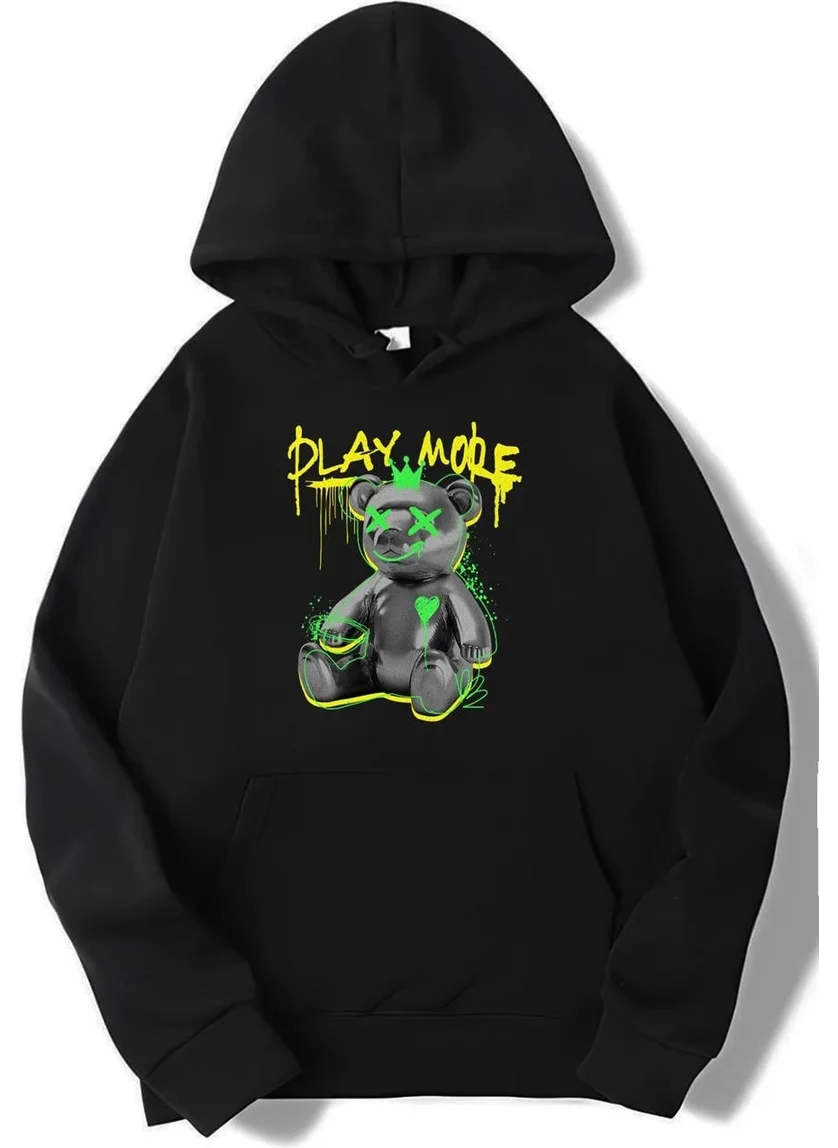 BRZ Collection Unisex Oversize Play More Hoodie