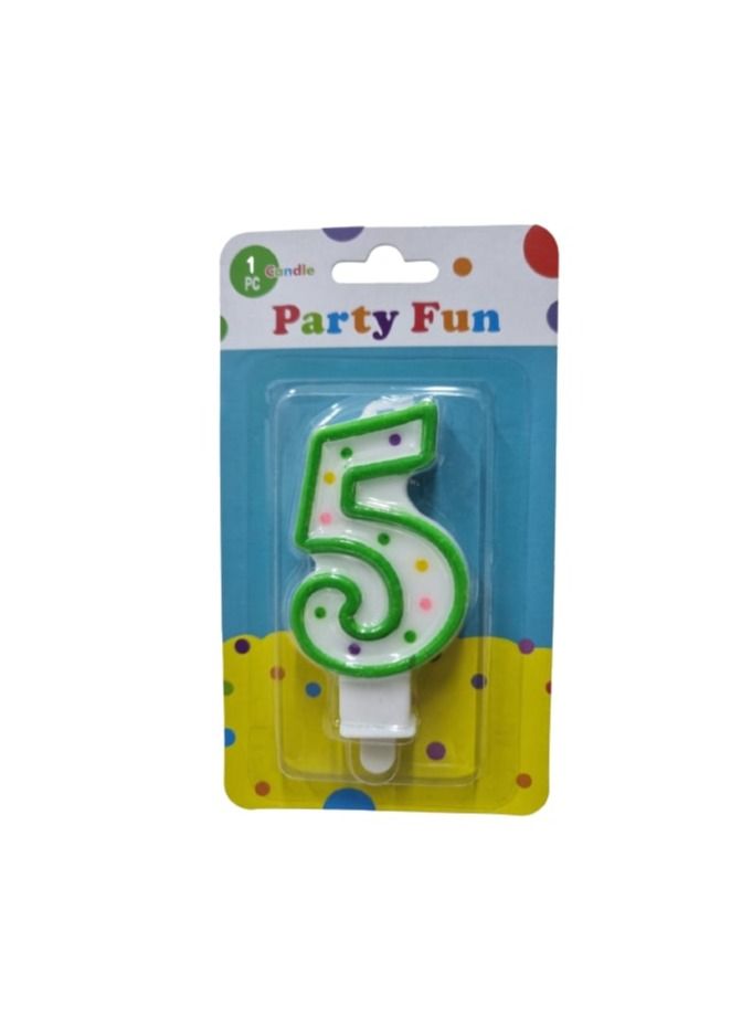 بارتي فن شمعة شكل رقم 5