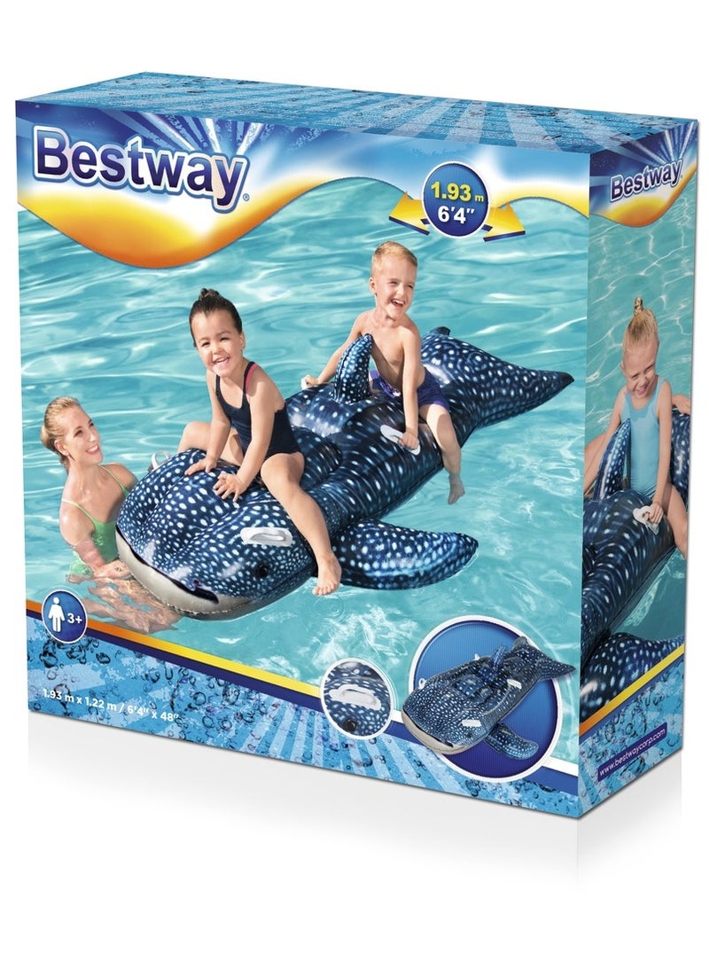 Bestway Bestway - Whaletastic Wonders Swimming Animal 193x122 cm - 41482 - Image 1