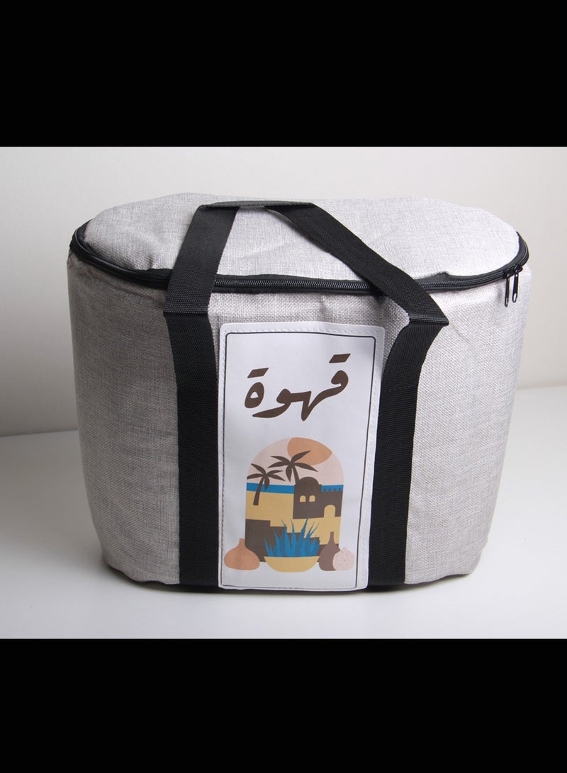 Thermos tea and coffee bag for trips, one piece - Image 2