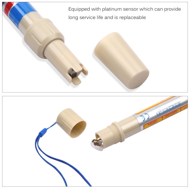 Electric Eco Stick: 3-In-1 Ec/Cf/Ppm Tester - User-Friendly Design With Automatic Temperature Compensation, Waterproof Platinum Sensor For Hydroponics, Indoor Gardening & Nutrient Monitoring - Image 4
