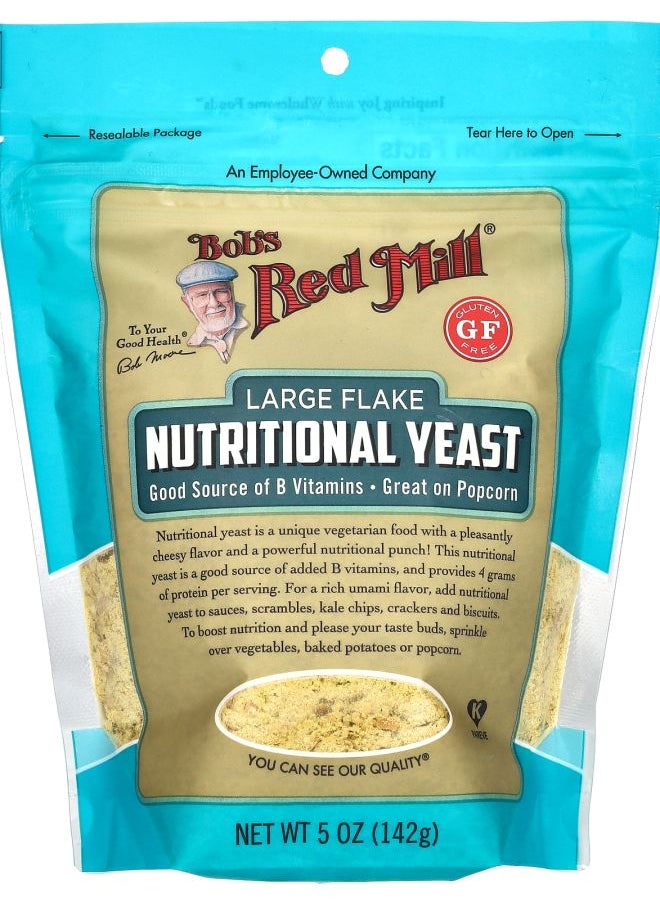 Bob's Red Mill Large Flake Nutritional Yeast Gluten Free 5 oz (142 g) 