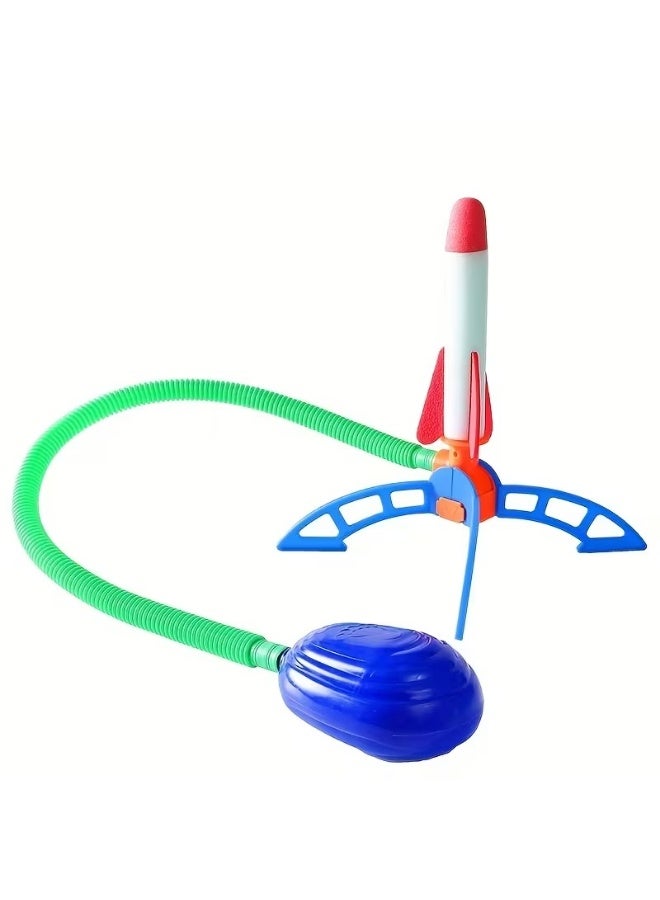 Goolsky Foot-stepping Small Rocket Toys Outdoor Ejection Flying Launch Rocket Interactive Toys - Image 1
