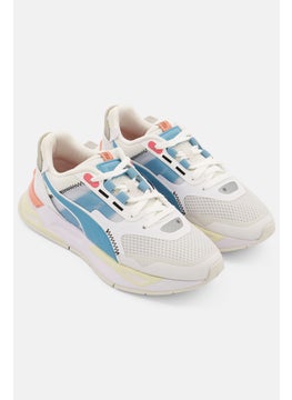 PUMA Kids Boy Mirage Sport Tech Lace Up Sports Shoes, White Combo  - Image 1