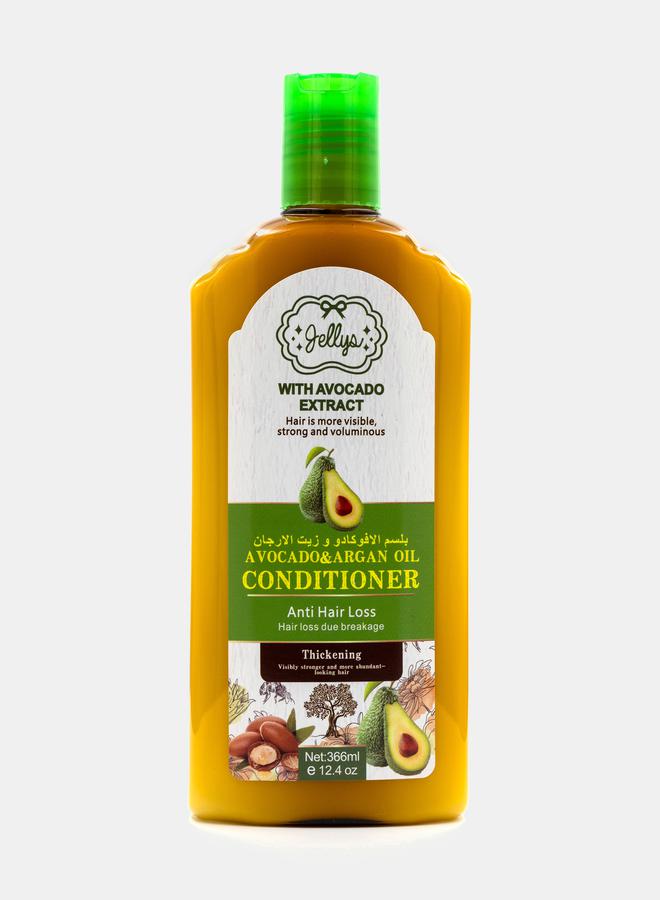 Jellys Avocado & Argan Oil Conditioner, 366 ml - Image 1