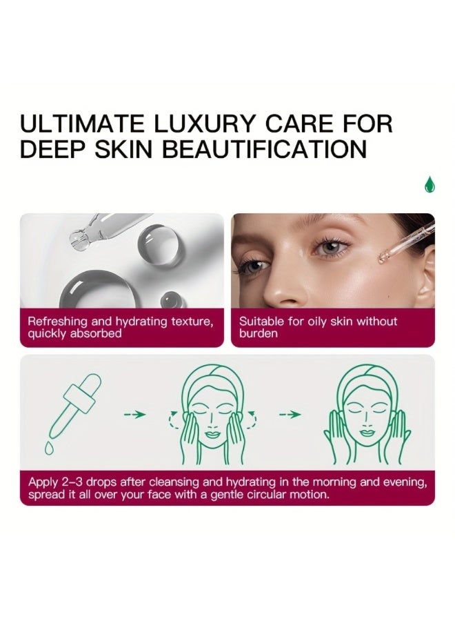 Kormesic سيروم الكولاجين وحمض الهيالورونيك سيروم كولاجين الحلزون للوجه تغذية عميقة ترطيب رفع تجاعيد دقيقة مع الكولاجين وحمض الهيالورونيك وفلتر إفراز الحلزون 30 مل - Image 4