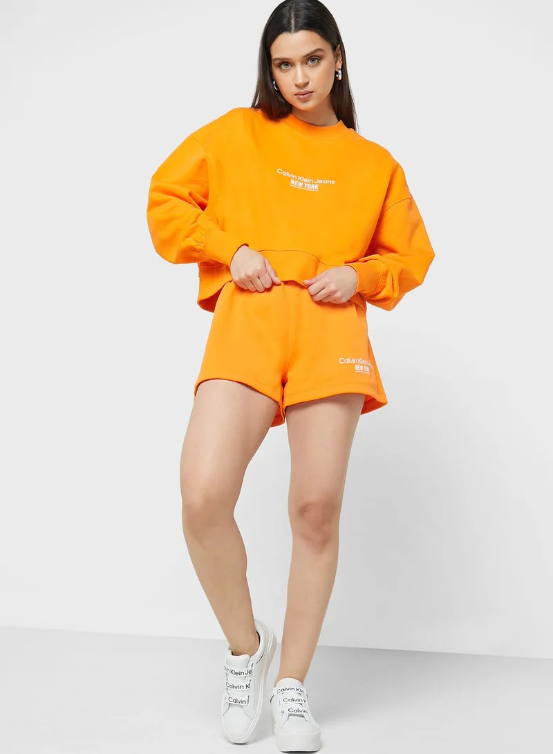 Calvin Klein Jeans Round Neck Sweatshirts