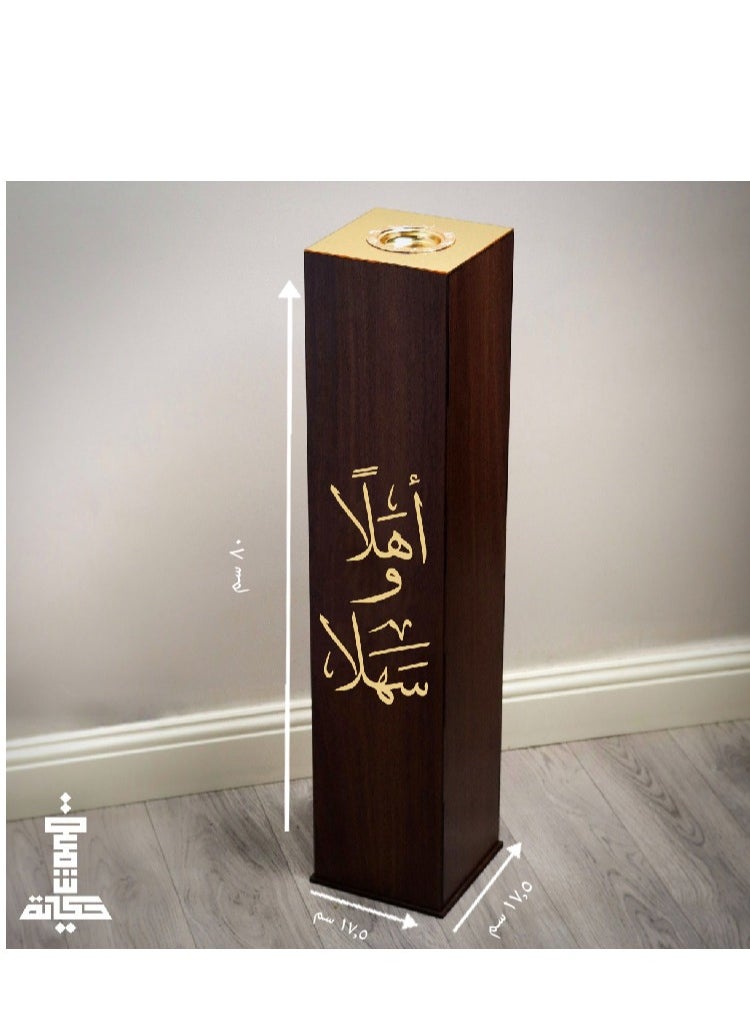 Story Of Candle The Luxurious Hospitality Incense Burner and Smoker Bears an Arabic Phrase  - Image 4