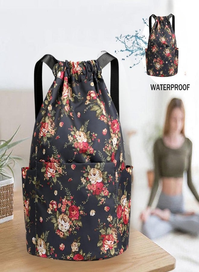 موكا حقيبة ظهر رياضية متعددة الأغراض برباط من MOCA، خفيفة الوزن، مناسبة للسفر والمدرسة والجامعة، للتخزين اليومي، مناسبة للرجال والنساء والأطفال والبالغين، ملحق للياقة البدنية (223-10) - Image 3