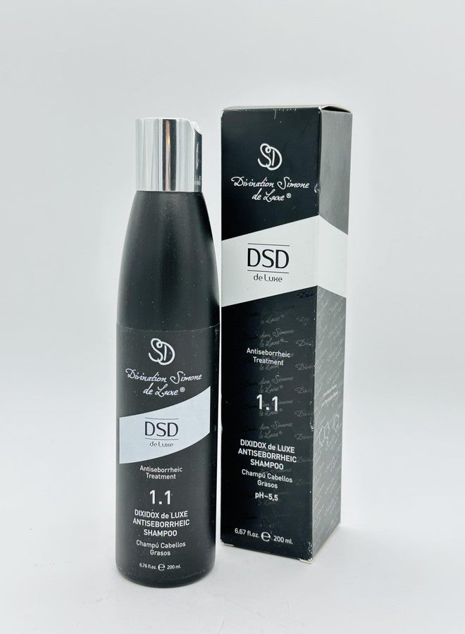 DSD DE LUXE Divination Simone de Luxe Anti-Sebum Shampoo (1.1) Champu Pelos Grasos 6.76 fl oz /200ml - Image 1