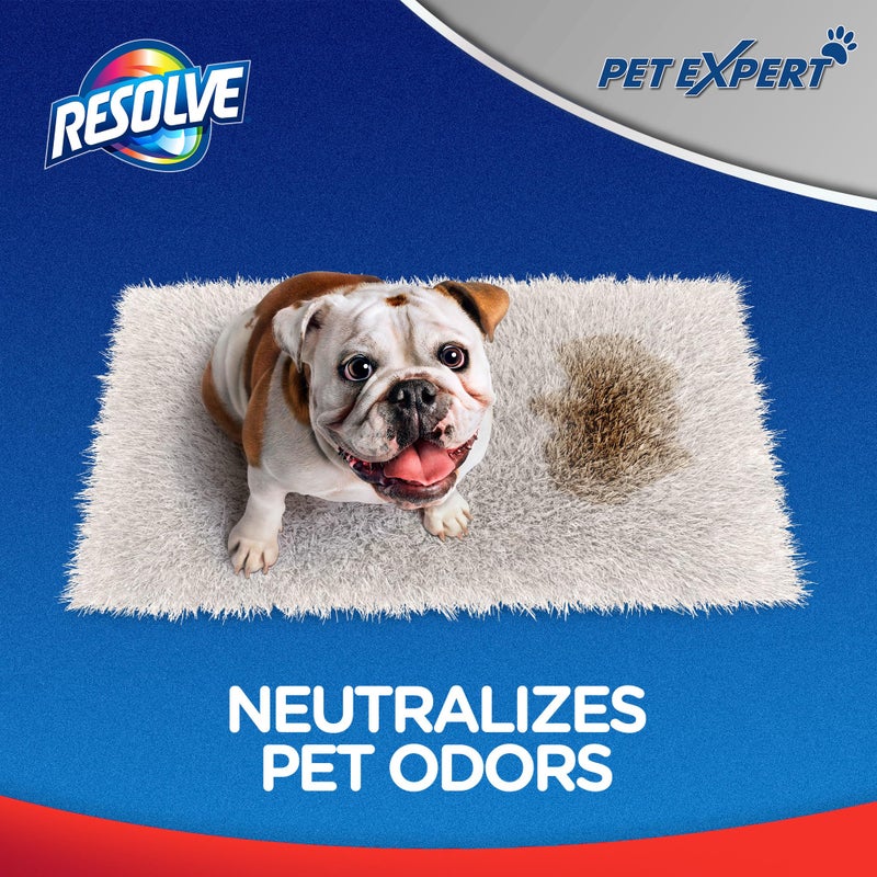 Resolve Pet Expert Easy Clean Carpet Foam Spray Refill, 2 Piece Set, Stain and Odor Remover Solution - Image 5