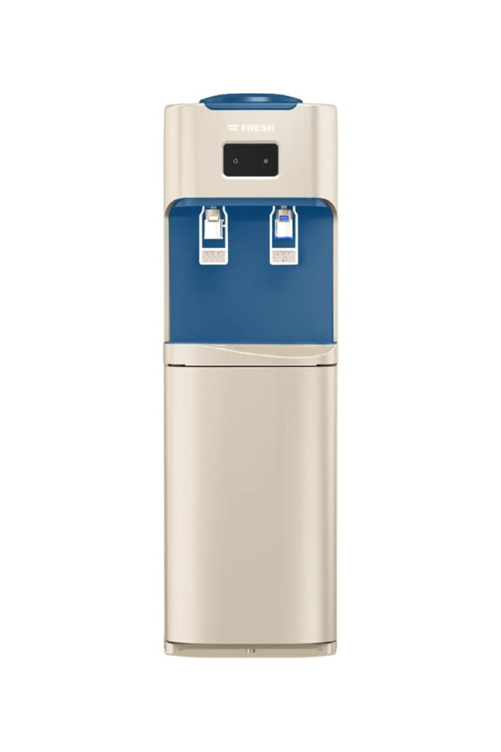 Fresh Normal & Cold Water Dispenser, 2 Taps, Beige blue fw-17vfegn