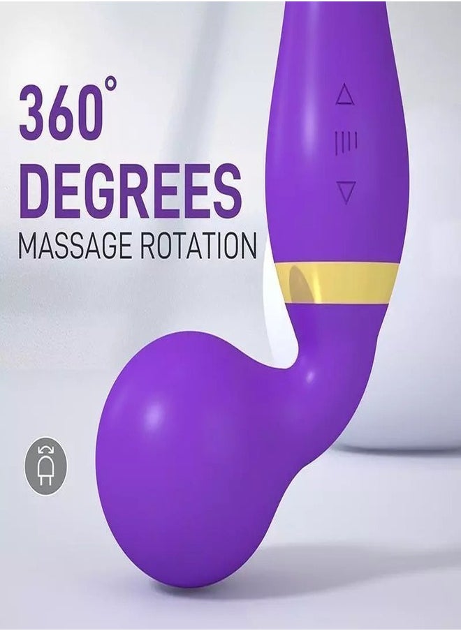 Generic Highly Recommend Waterproof Massage for Muscle Tension Back, Leg, Foot, Neck, and Body Fatigue Women Men, Purple  - Image 4