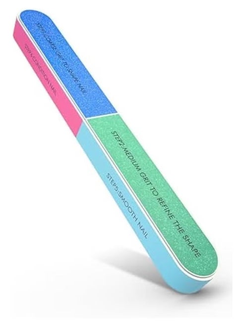 Double Sided Polishing Nail File Multicolour