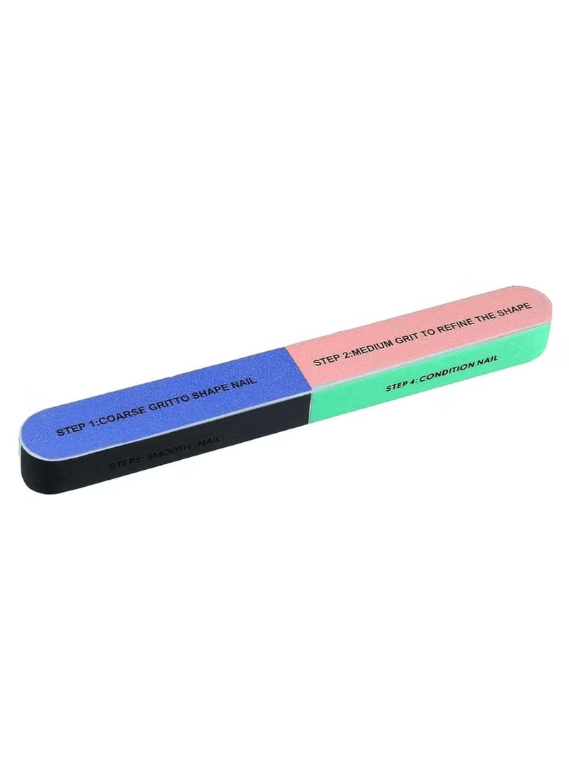 Generic - Double Sided Polishing Nail File Multicolour - Image 1