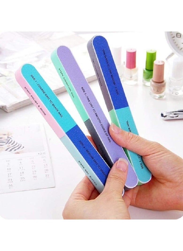 Generic - Double Sided Polishing Nail File Multicolour - Image 1
