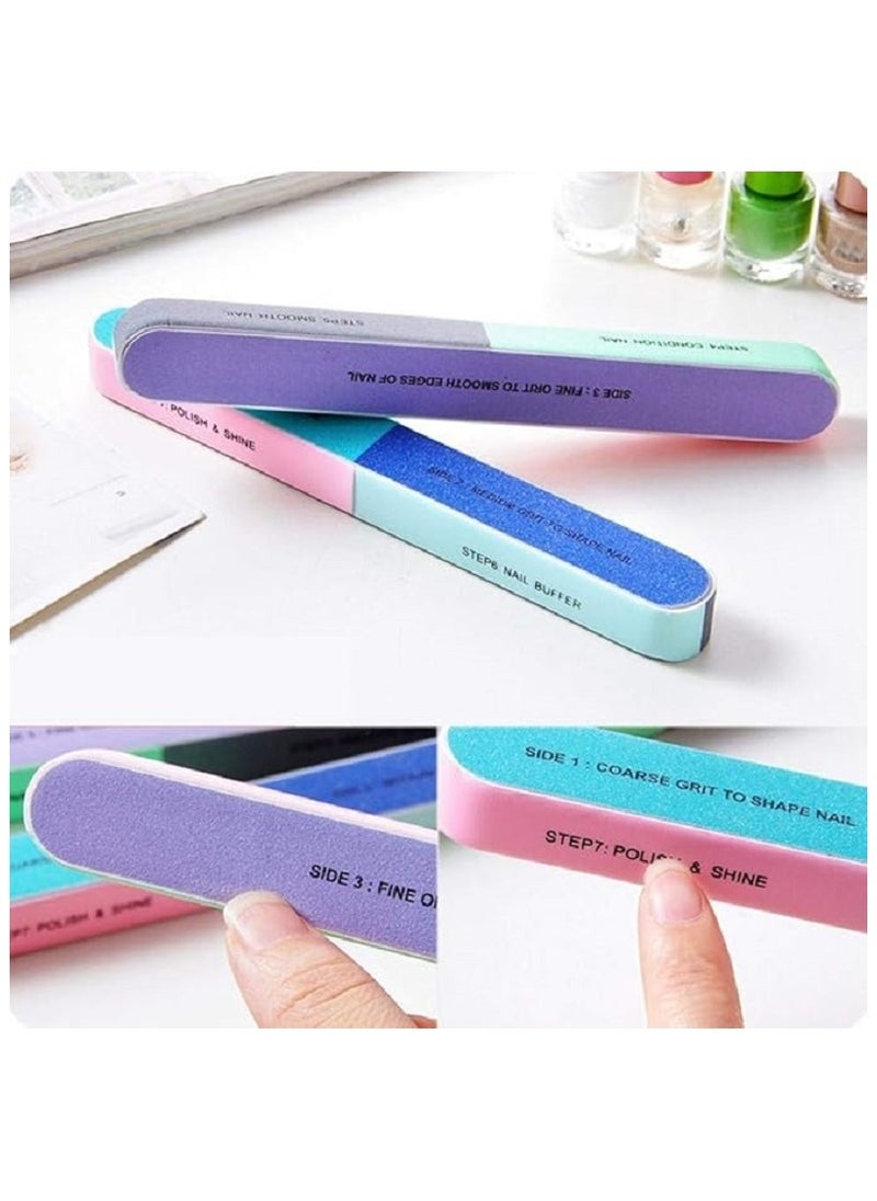 Generic - Double Sided Polishing Nail File Multicolour - Image 1