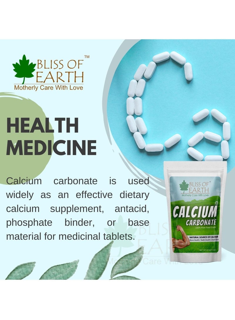 بليس اوف ايرث مسحوق كربونات الكالسيوم الصالح للأكل، 113 جرام - Image 2