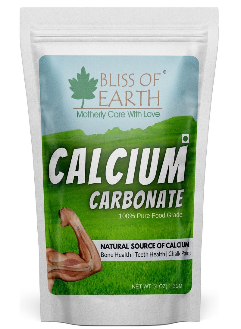 بليس اوف ايرث مسحوق كربونات الكالسيوم الصالح للأكل، 113 جرام - Image 1