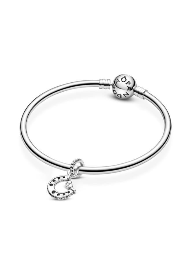 PANDORA Good Luck Horseshoe Dangle Charm - Image 3