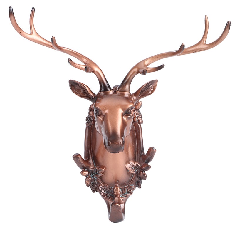 Resin Animal Shape Bathroom Wall Towel Hanging Hook Coat Hat Keys HangerAntique Copper - Image 5