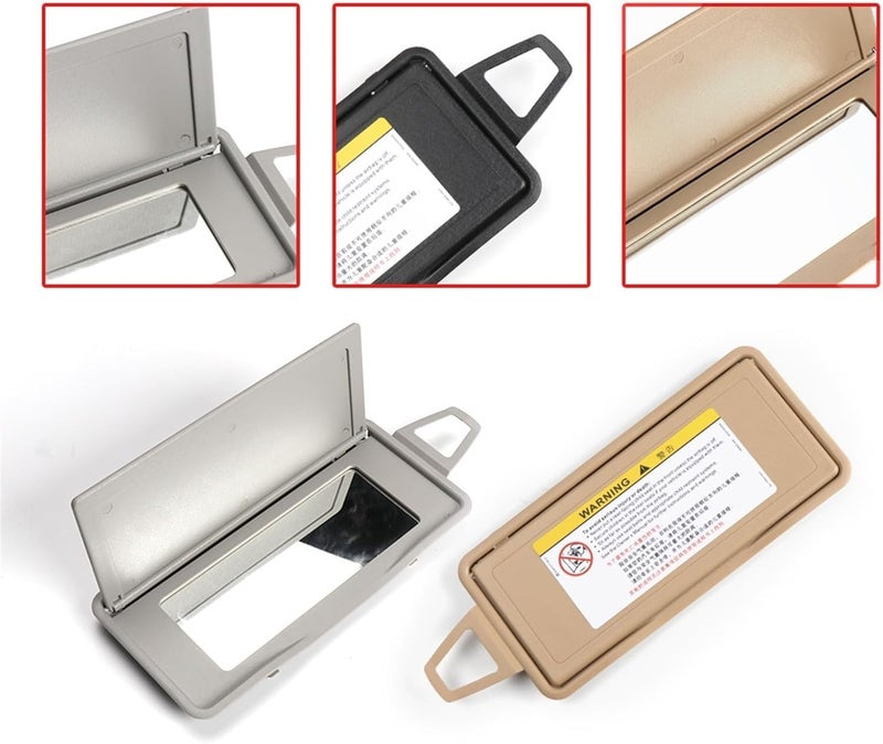 Wivplex Car Visor Vanity Mirror Cover for Mercedes-Benz S Class - Image 5