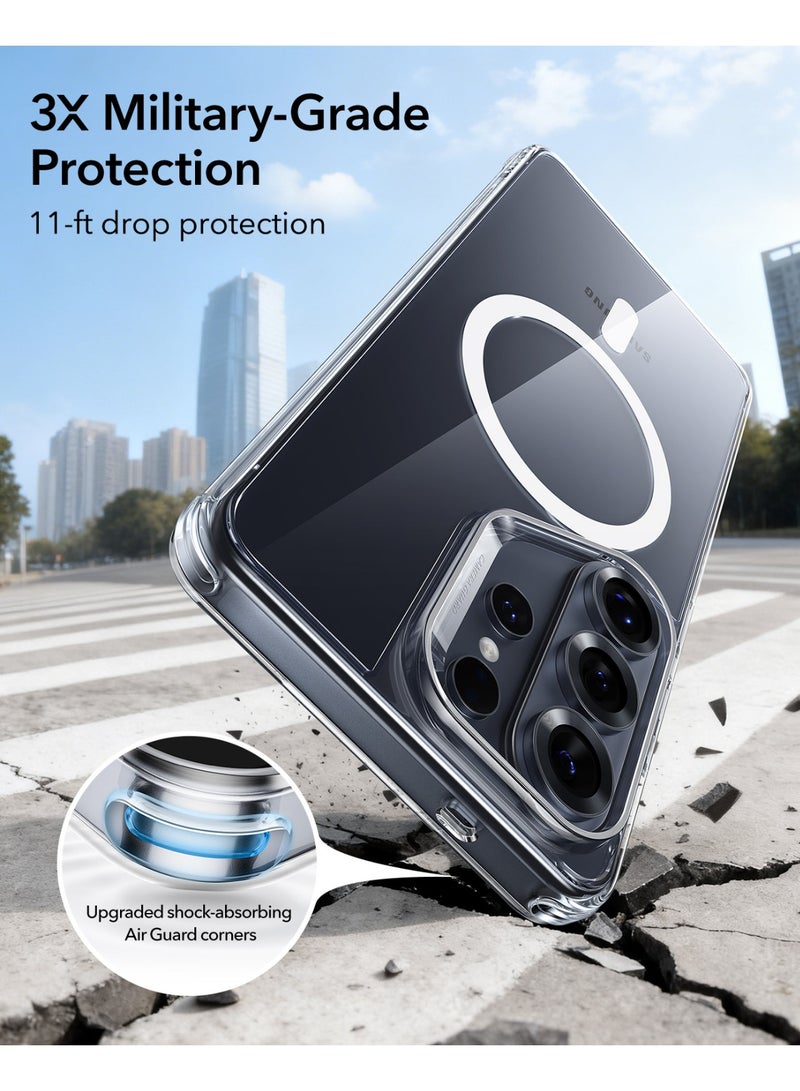 اي اس ار حافظة ESR لهاتف سامسونج جالكسي S26 ألترا، متوافقة مع MagSafe، حماية عسكرية، حافظة مغناطيسية مضادة للصدمات لسامسونج جالكسي S26 ألترا، سلسلة هجين كلاسيكية - Image 3
