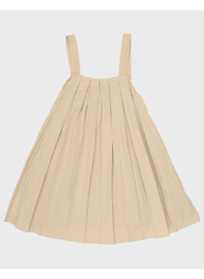 Zara british Retro Style Pleated Jumper Dress For Kids - Image 1