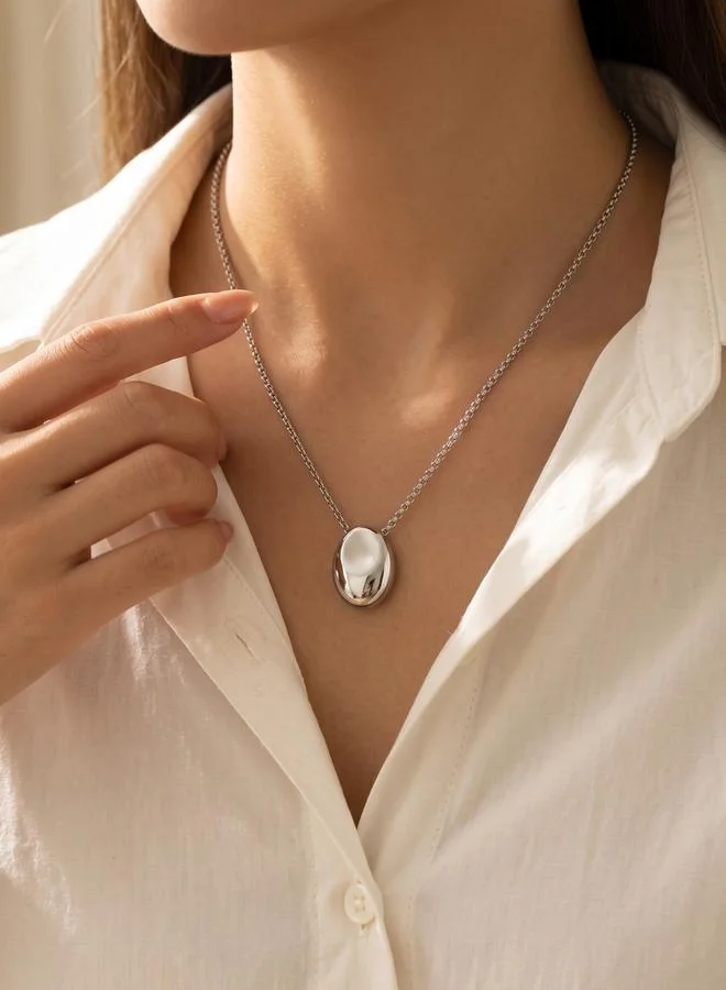 Take Two Oval Pendant Necklace