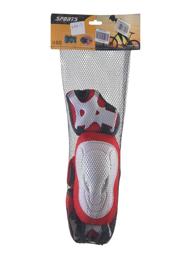 Generic Knee and Elbow Safety Sets Red - 033B 