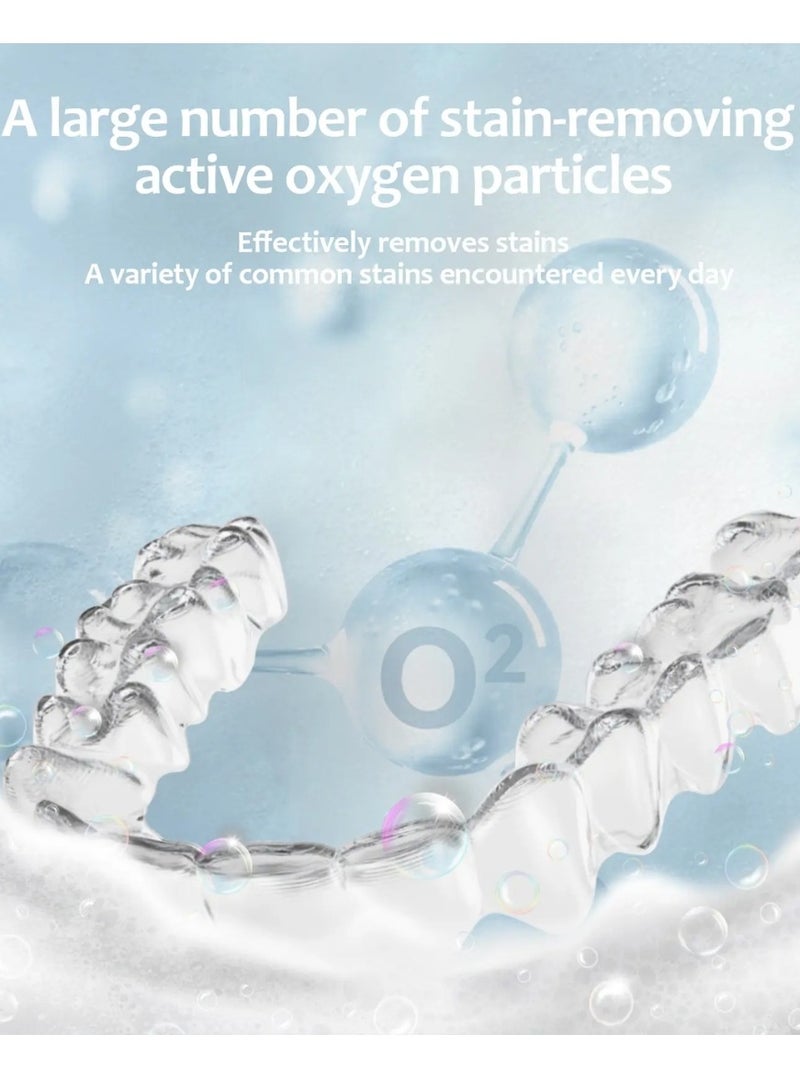 EELHOE 60ml Dental Appliance Cleaner Foam Cleanser for Oral Appliances Braces Cleaner Foam Denture Whitener Toothpaste Aligner Cleaner Teeth Retainer Cleaner Mouth Guard Cleaner Retainer Cleaner Retainer Cleaner Stain Remover - Image 5