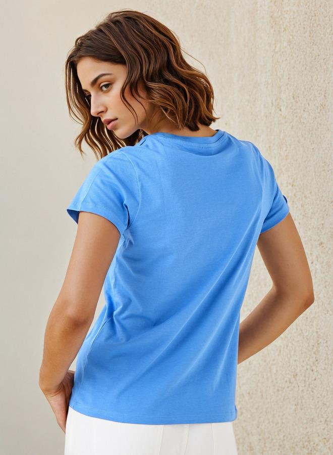 SP Characters Mickey Mouse Embroidered T-shirt - Image 3