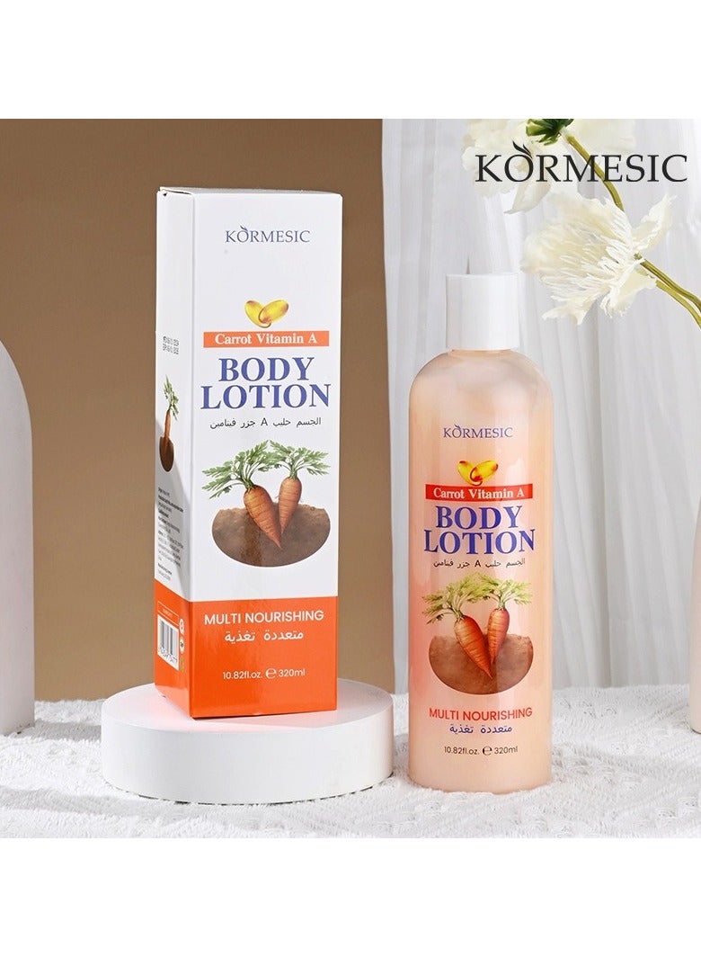 Kormesic لوشن الجسم بالجزر وفيتامين أ 320 مل - لتفتيح وتغذية البشرة - Image 4