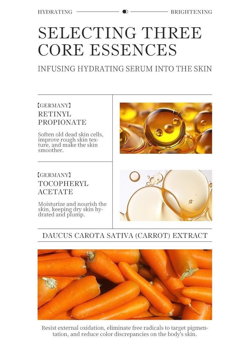 Kormesic لوشن الجسم بالجزر وفيتامين أ 320 مل - لتفتيح وتغذية البشرة - Image 5