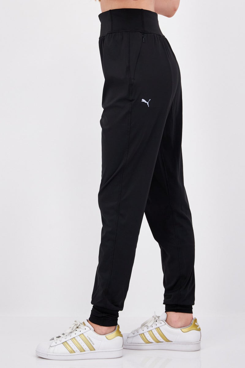 PUMA سروال رياضي نسائي مناسب للجري، أسود - Image 4