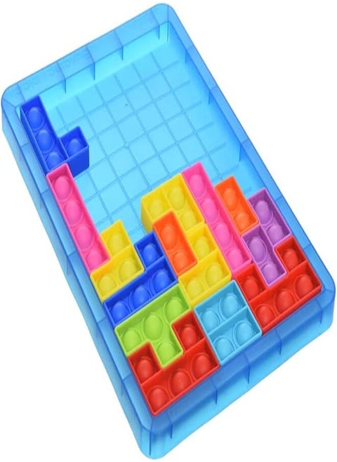 Generic BB-07 Plastic Building Block Game For Kids Set Of 27 Pieces - Multi Color